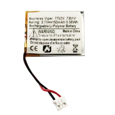 Viper 7752V, 7351V, Clifford Python 7754P Key Fob Battery JFC402023, DLP412023