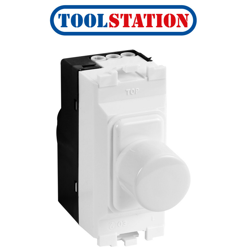 MK Grid Plus Dimmer Switch Modules 1 Module 40220W 180VA / 470W LED