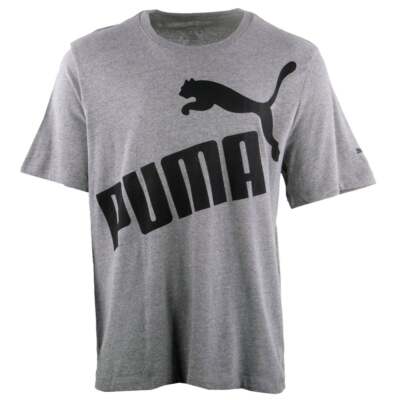 

Повседневная футболка Puma 847742-03 Mens Off Set с круглым вырезом и короткими рукавами - Серый -, Grey, Puma Off Set Crew Neck Short Sleeve