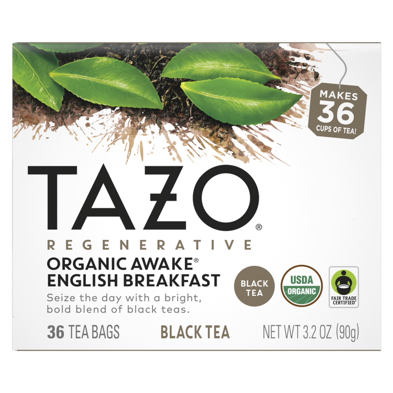 Bag Regenerative Organic Awake 36 Count Box Free Shipping