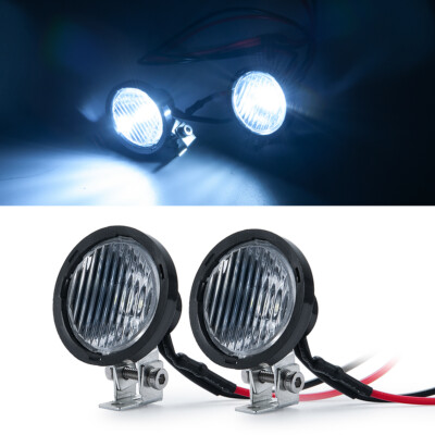 LED Lights Headlights Spotlight for 1/8 1/10 RC TRX4 TRX6 Axial Redcat RR10 MST