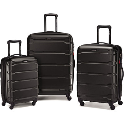 Samsonite Omni Hardside Luggage Nested Spinner Set (20"/24"/28") BLK 68311-1041