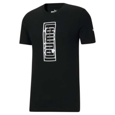 

Мужские черные повседневные топы Puma Vert Tee Inf 846986-01, Черный, Puma Vert Tee Inf
