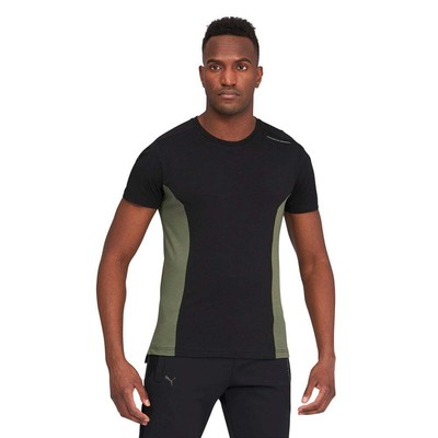 

Спортивная мужская футболка Puma Porsche Design Rct с круглым вырезом и коротким рукавом, размер, Черный, Puma Porsche Design Rct Logo Crew Neck Short Sleeve Athletic