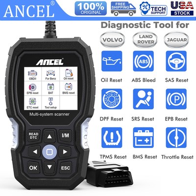 Ancel VOD700 OBD2 Scanner Diagnostic Tool All System For Volvo Code Reader ABS