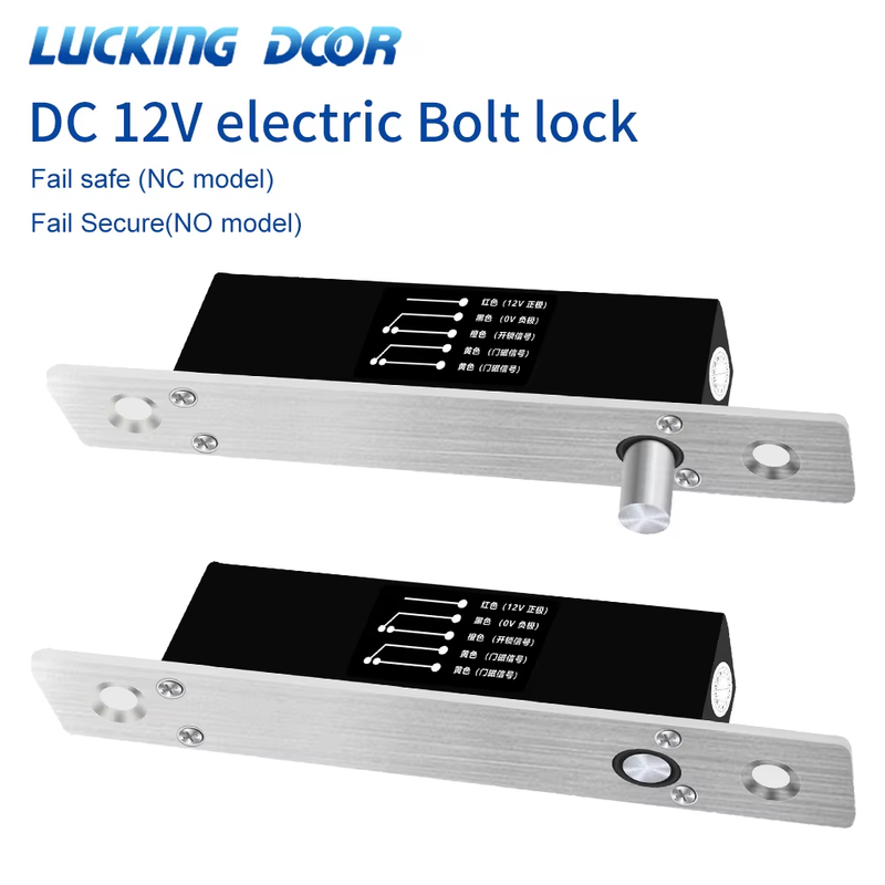 DC12V Electric Bolt Lock Fail Safe / Fail Secure Easy to Install and Control 5 w