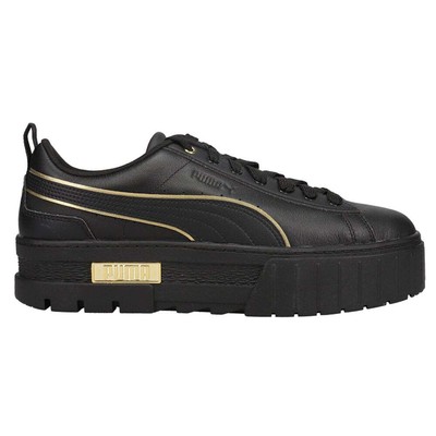 

Женские черные кроссовки Puma Mayze Metal Lace Up Повседневная обувь 381606-02, Черный, Puma Mayze Metal Lace Up