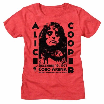 Alice Cooper Cobo Arena Concert Women's T Shirt