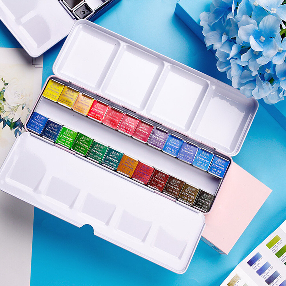 1Pc Paint Box Delicate Practical Durable Simplicity Paint Packed Box