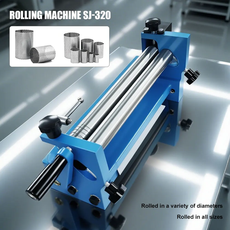 Hand-Cranked Bending Machine Metal Coiling Machine Small Manual Coiling Machine