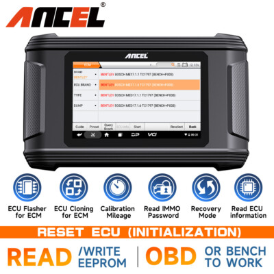  Car Scanner OBD2 ECM Clone Electronic Control Unil Cloning Diagnostic Tool Kit 