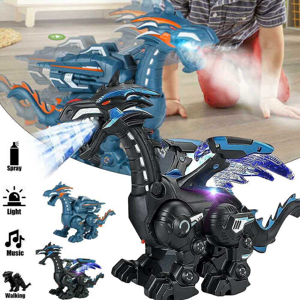 Kids Walking Spray Dinosaur Toys For Age 3 4 5 6 7 8 9 10 11