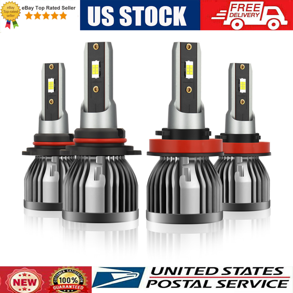 LED Headlight H7/H8/H9/H11/9006/9005 Headlight Bulb Conversion Kit Far And Near