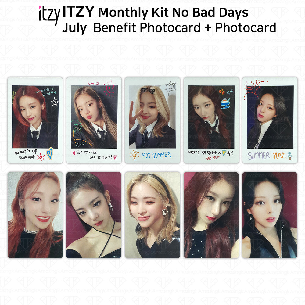 ITZY トレカ　リア NO BAD DAYS コンプ　定期購読　レア ITZY - ITZY リア トレカ NO BAD DAYS NBD 1月 セットの通販 by