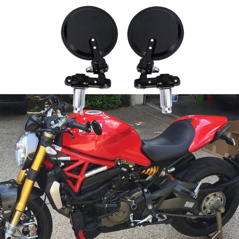 For Ducati Monster 821 696 795 796 Black Motorcycle 7/8 For Ducati Monster 821 696 795 796 Black Motorcycle 7/8