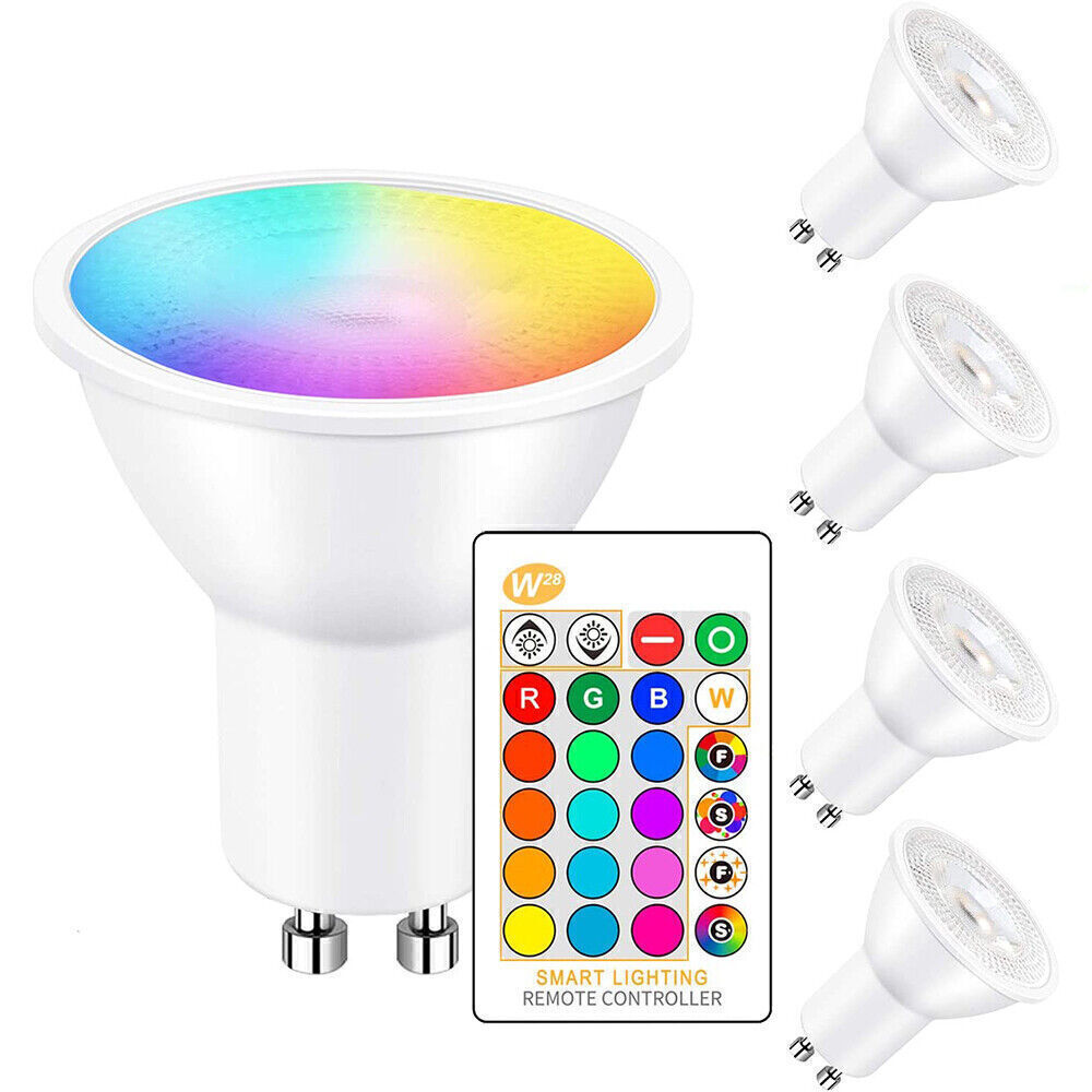 Remote Control Colour Changing Dimmable Spot Light Bulb