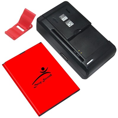 3in1 4520mAh BL-45B1F Battery Charger Bracket f Verizon LG Stylo 2 V VS835 Phone