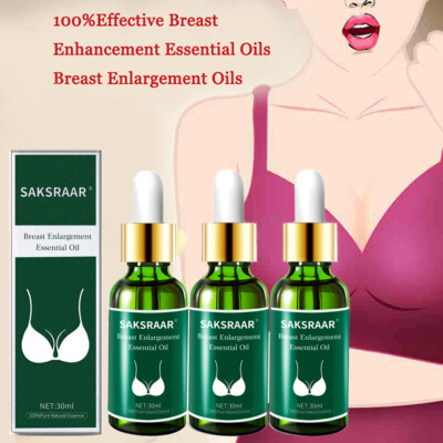 3PCS Breast Enlargement Massage Essential Oil Boobs Enhancement Firming Lifting