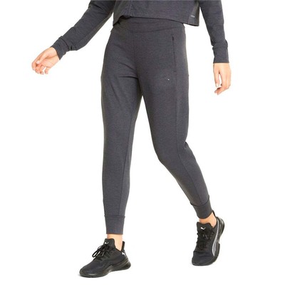 

Puma Cloudspun High Waisted Training Joggers Womens Black Casual Athletic Bottom, Черный, Puma Cloudspun High Waisted Training Joggers