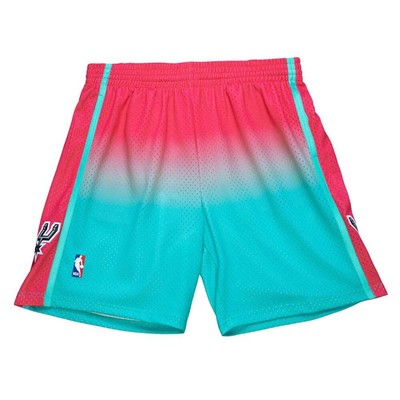

Мужские шорты Mitchell - Ness Fadeaway Swingman Sa 1998, размер , спортивные, повседневные, SM, Blue;pink, Mitchell - Ness Fadeaway Swingman Shorts Sa 1998