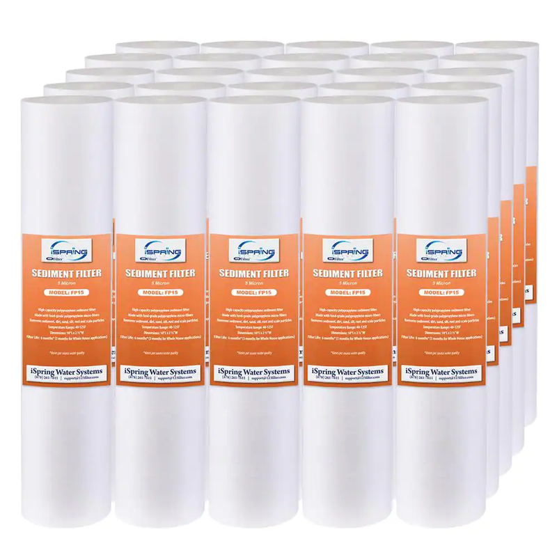 Littlewell 5-Micron 2.5 In. X 10 In. 4-Layer Gradient Sediment Filter Cartridges