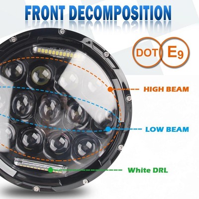 Led Headlight Car Accessory