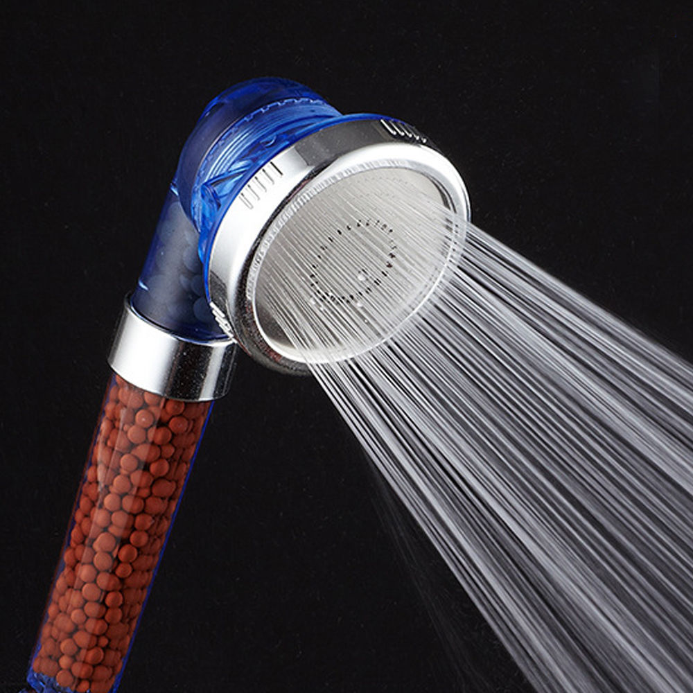 3 Mode NEW Anion SPA WaterSaving Filtration Shower Head Handheld Nozel
