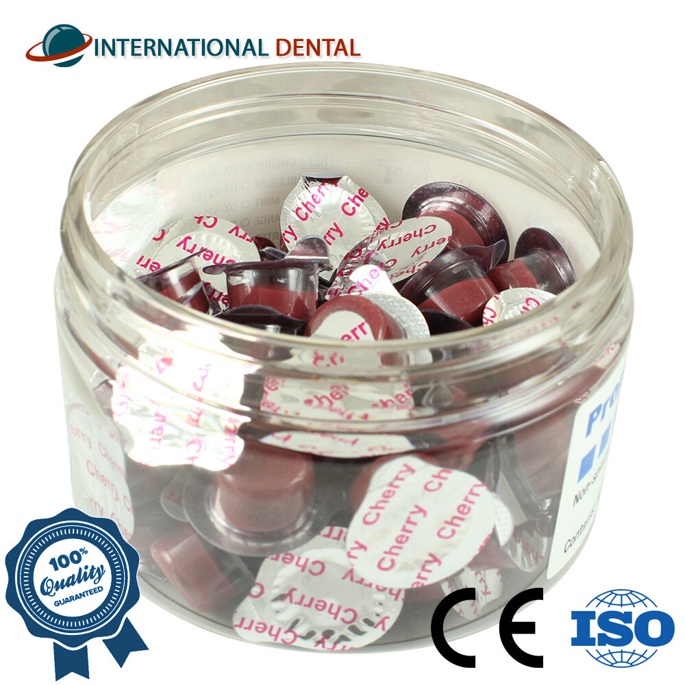 Dental Prophylaxis Paste Individual Cups Flavor Teeth Polish Plaque