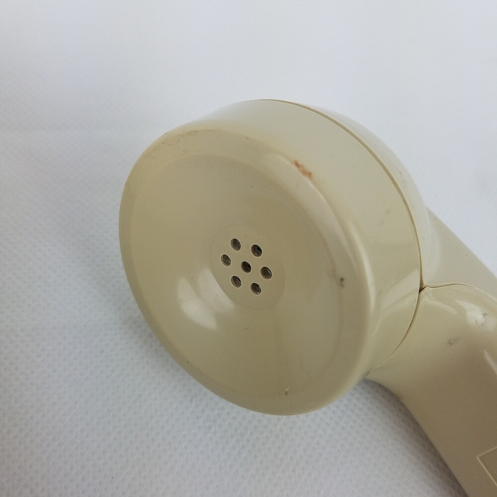 Vintage Premier Wall Phone Telephone Push Button Model 2554 Retro 90's Beige