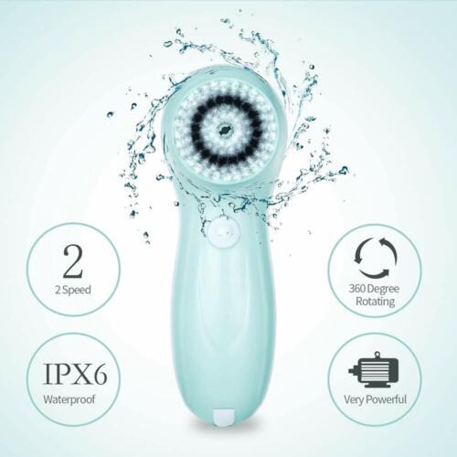 Spin Massager Face Cleanser W/ 3 Rotating Heads