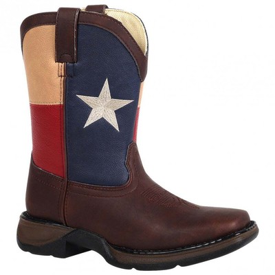 

Повседневные ботинки для мальчиков Durango Texas Flag Wellington Square Toe, размер 6,5 м, BT2, Коричневый, Durango Texas Flag Wellington Square Toe Youth