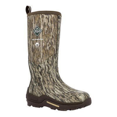 Pre-owned Muck Boots Muck Boot Viper Max Camouflage Round Toe Pull On Mens Brown Casual Boots Mwtpbt