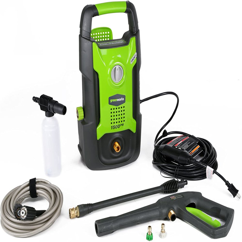 Greenworks Electric Pressure Power Washer 13 Amp 1500-PSI 1.2-GPM