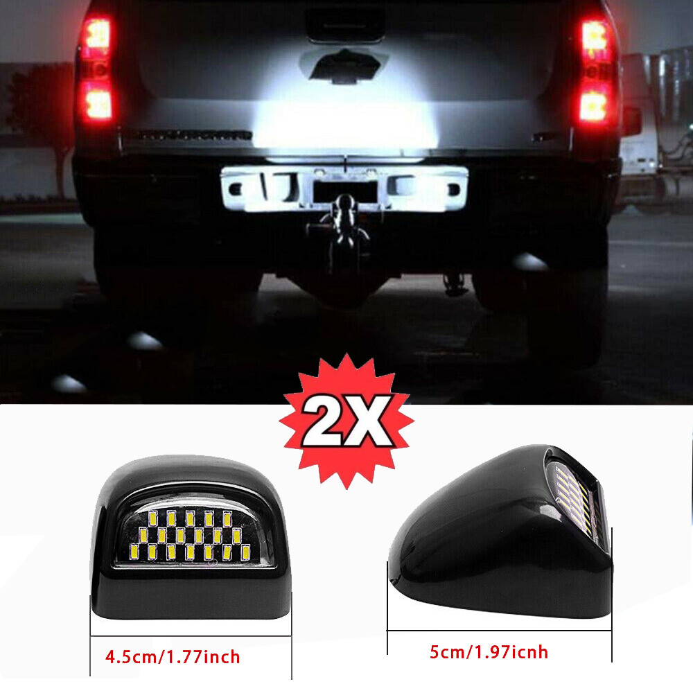 2001 chevy tahoe license plate light