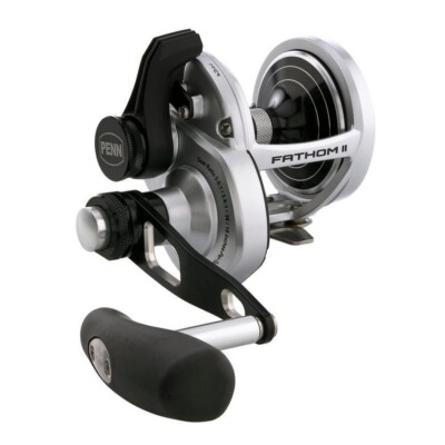 Penn Fathom II 60 Size Lever Drag 2 Speed Conventional Fishing Reel FTHII60NLD2