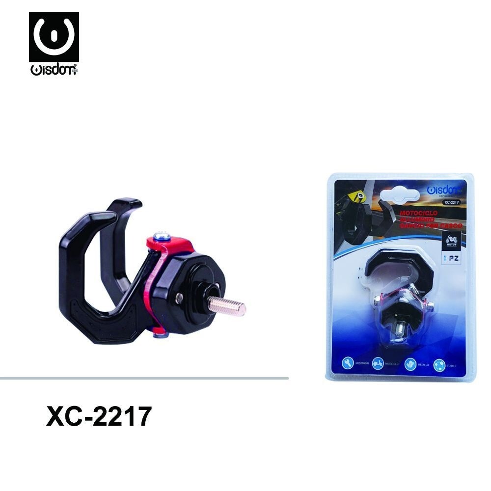 Gancio In Alluminio Per Casco Moto Motocicletta Xc-2217 wis