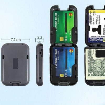 1X Slim Mint Wallet Ultra-Thin RFID-Blocking, AS-SEEN-ON-TV+ ID Theft Protection