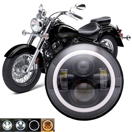 v star 650 headlight upgrade