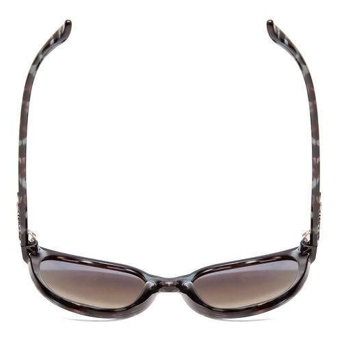 Pre-owned Smith Cheetah Ladies Cateye Sunglasses Sky Tortoise/cp Polarize Blue Mirror 54mm In Multicolor