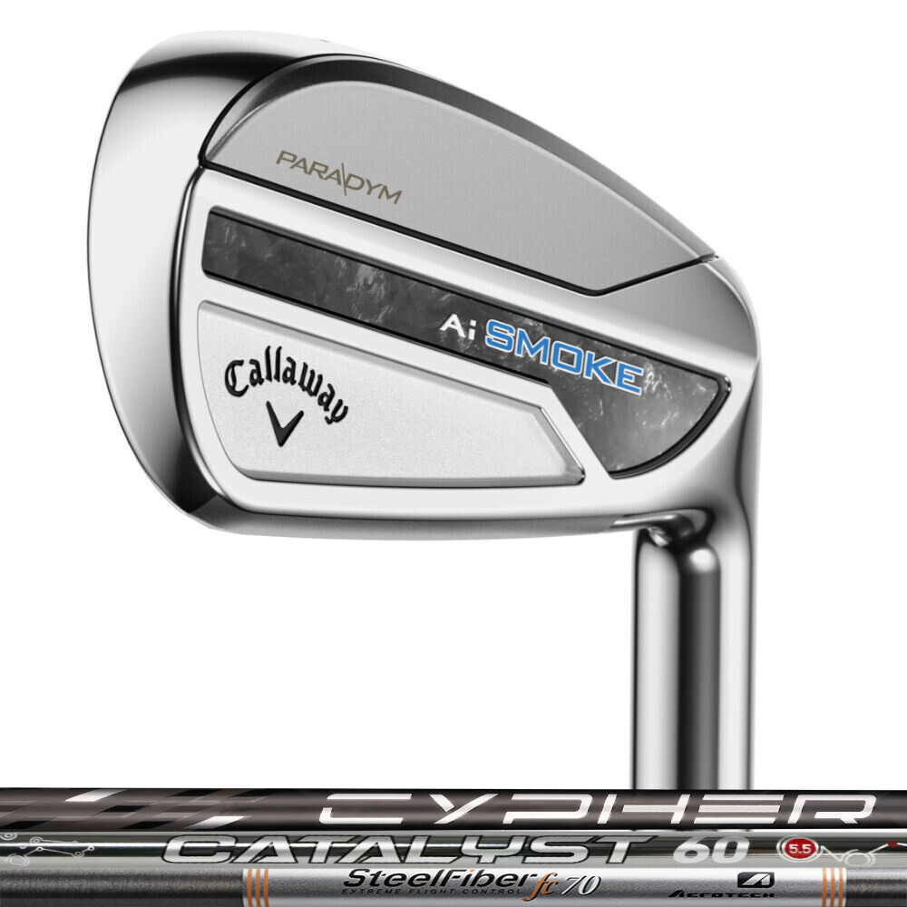 Callaway Golf - セ63★Callaway PARADYM Ai SMOKE 5本アイアンセットX Amazon.com : Callaway Right Iron Set PARADYM Ai SMOKE MAX