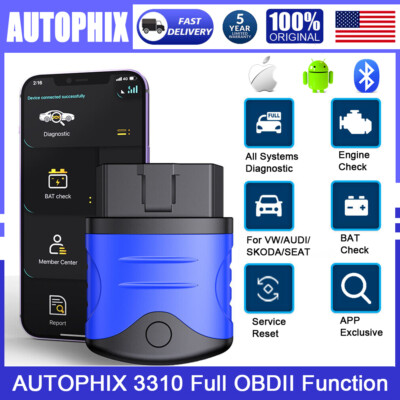 AUTOPHIX 3310 OBD2 Scanner All System Car Diagnostic Tool For VW/AUDI/SKODA/SEAT
