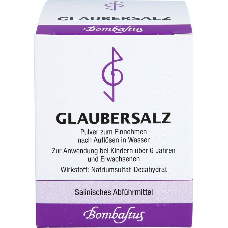 Glaubersalz Natriumsulfat Pulver 100 G Pzn 01351954
