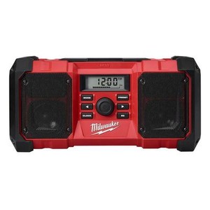 Milwaukee 2890-20 M18 High Performance AM/FM Jobsite Radio with Dual Speaker
