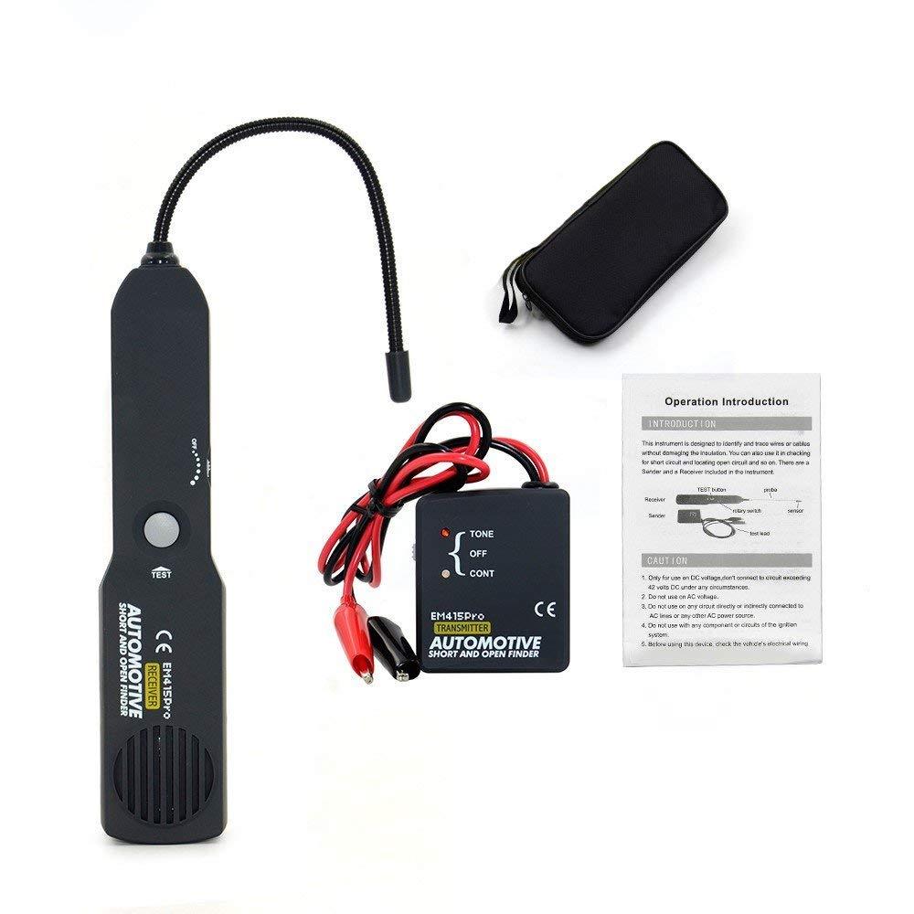 Allsun Em415pro Automotive Wire Tracker Car Cable Short&open Detector
