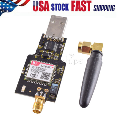 USB to GSM Module With Bluetooth CH340T Sim800c Module 4-bands GSM/GPRS USA
