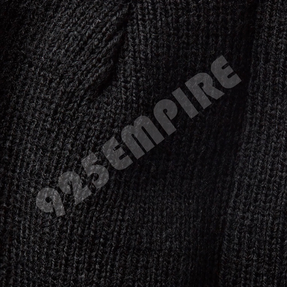 Men's Short Beanie Knit Hat Sports Winter Outdoors Cuff Plain Skull Ski Cap