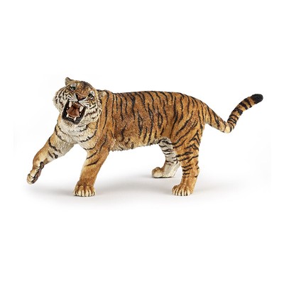 PAPO Wild Animal Kingdom Roaring Tiger Toy Figure, Multi-colour (50182)