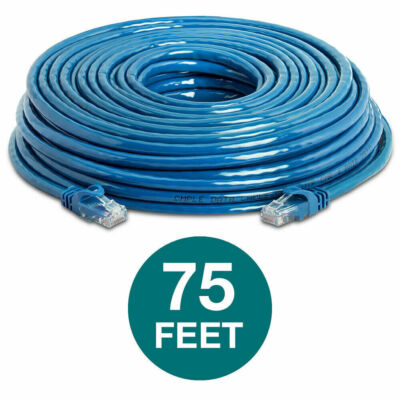 Cat 6 CAT6 Patch Cord Cable 500mhz Ethernet Internet Network LAN RJ45 UTP BLUE