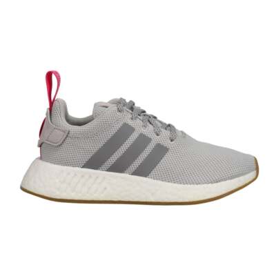 

adidas Nmd_R2 Женские серые кроссовки на шнуровке Повседневная обувь BY9317, Grey, adidas Nmd_R2 Lace Up