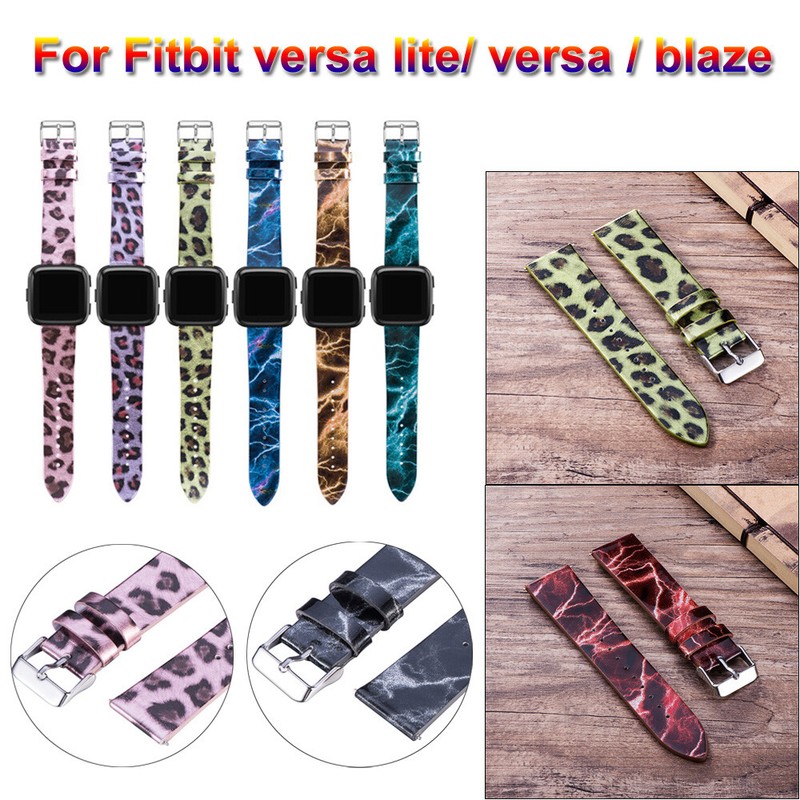 leopard print fitbit blaze band